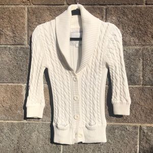American Eagle Outlet Cowl Neck Cardigan Sweater